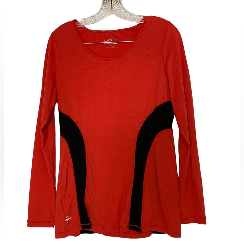 Lauren Ralph Lauren Active Long Sleeve Top size Small